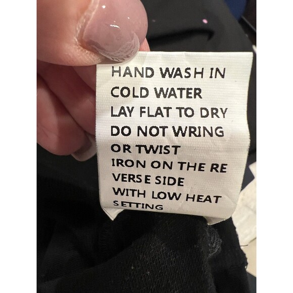 TALK OF THE WALK Sequin And Rhinestone Cheers Long Sleeve Top Size Large - Picture 9 of 9